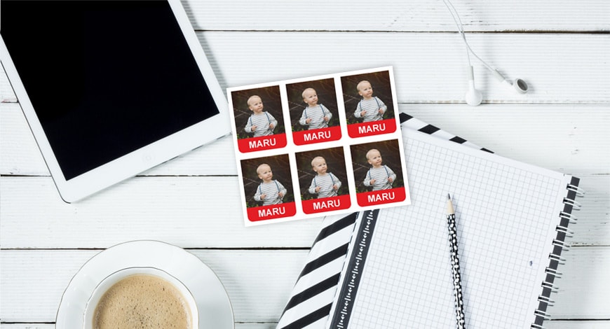 Lapse pildiga kleepsud