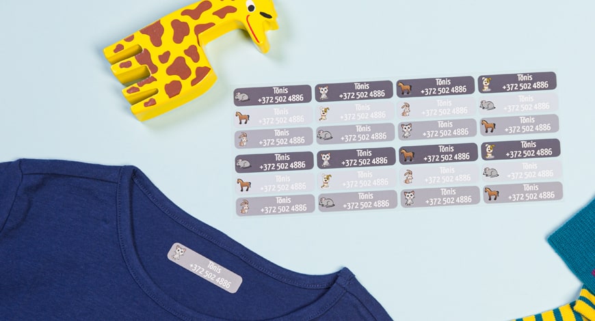 Triigitav nimesilt särgil